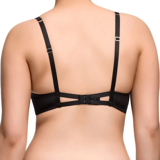 Lovella Balconette Bra - Black & White - Image 3