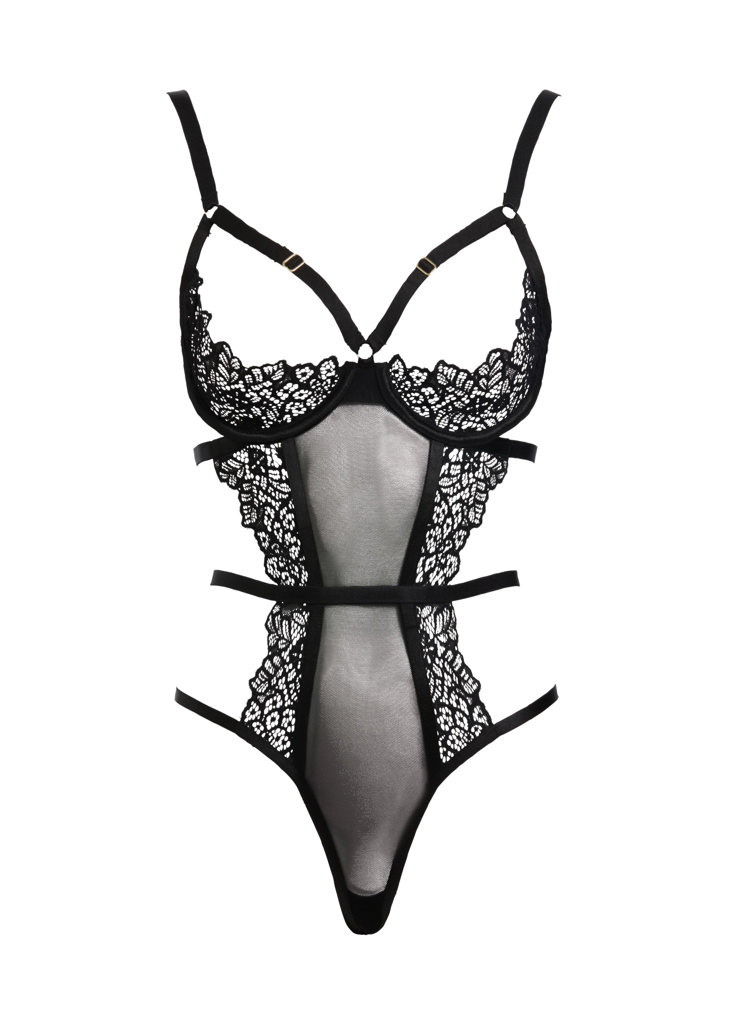 Madame XXX Bodysuit - Black - Image 3